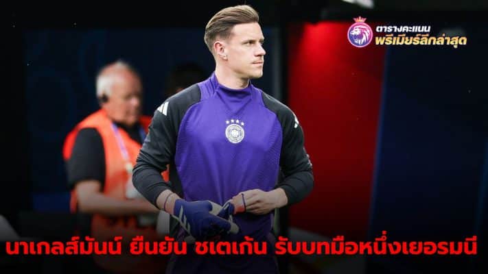 Ter Stegen becomes Germany's number one after Neuer leaves the national team.